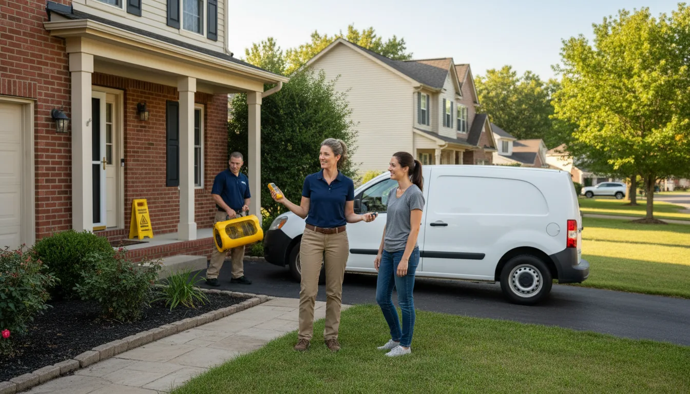 Water restoration image for Fire And Smoke Damage Restoration in Midway, AR
